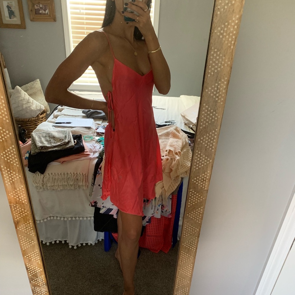NBD Revolve silk dress